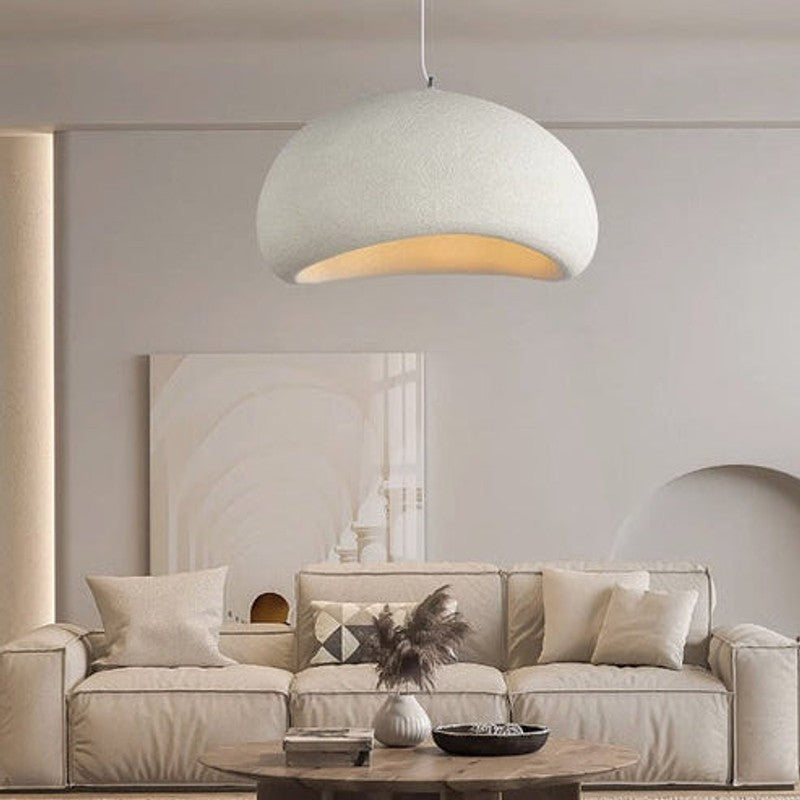 Lampa Wisząca Japandi - Asymetryczna Kopuła