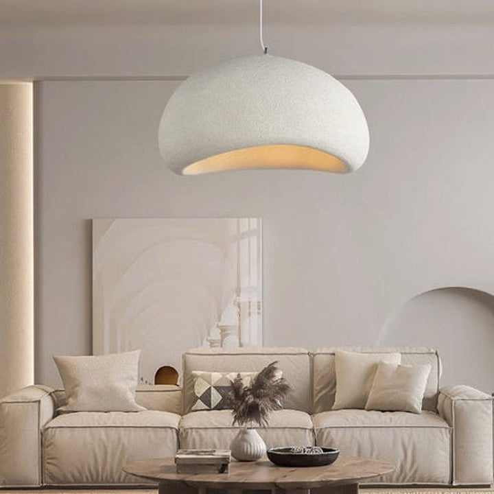 Lampa Wisząca Japandi - Asymetryczna Kopuła