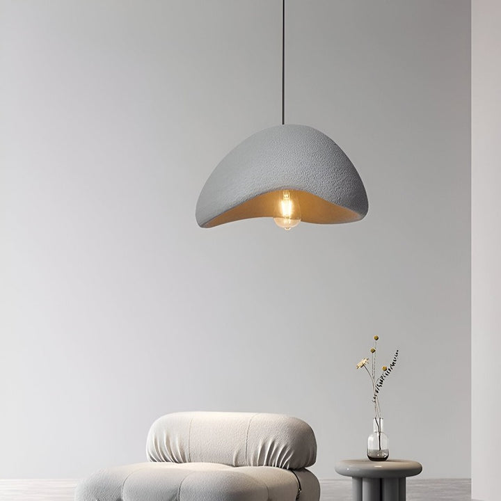 Lampa Wisząca Japandi - Asymetryczna Kopuła