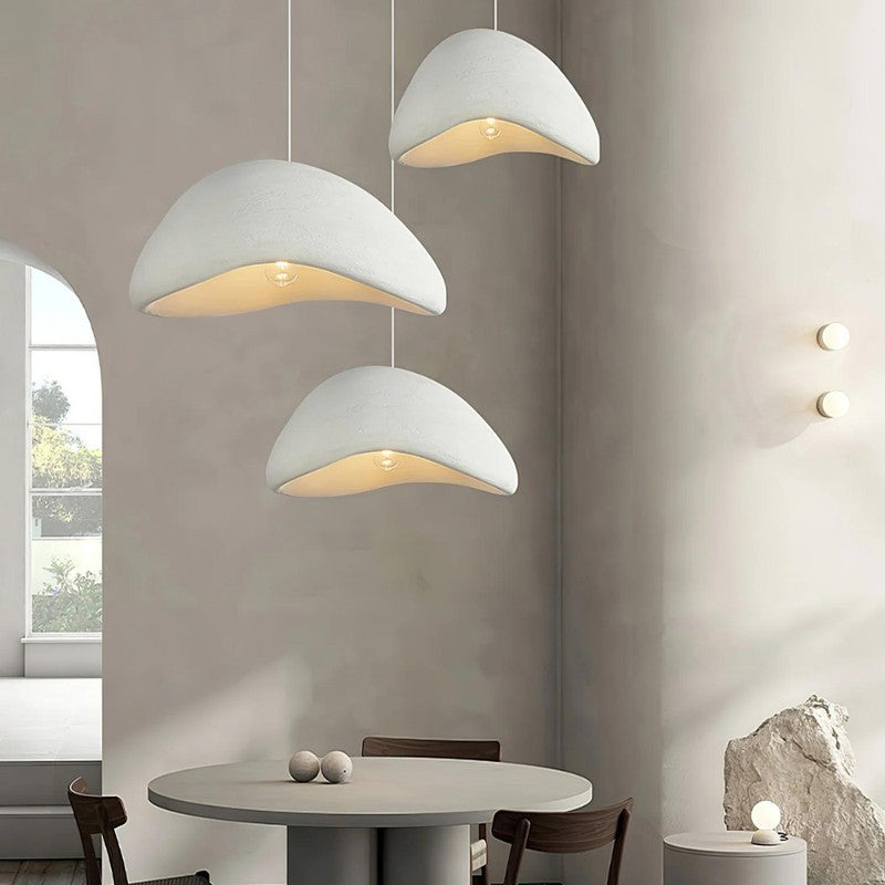 Lampa Wisząca Japandi - Asymetryczna Kopuła
