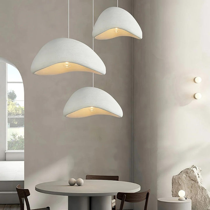 Lampa Wisząca Japandi - Asymetryczna Kopuła
