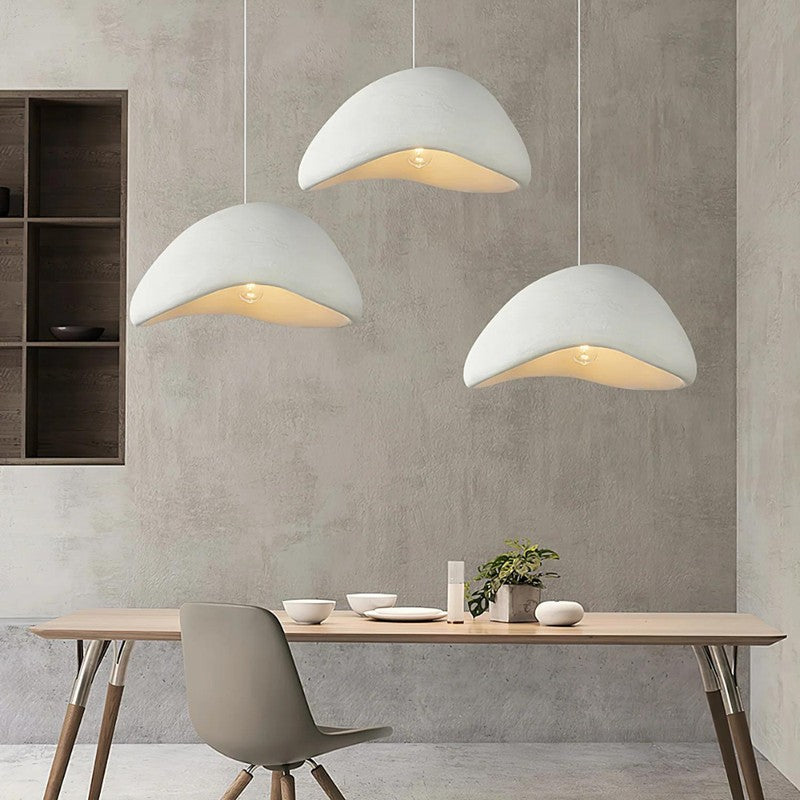Lampa Wisząca Japandi - Asymetryczna Kopuła