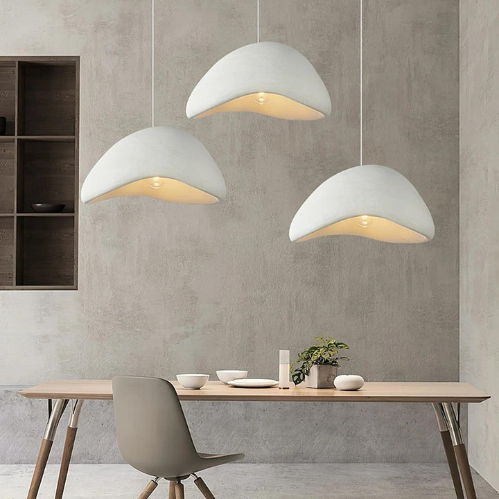 Lampa Wisząca Japandi - Asymetryczna Kopuła