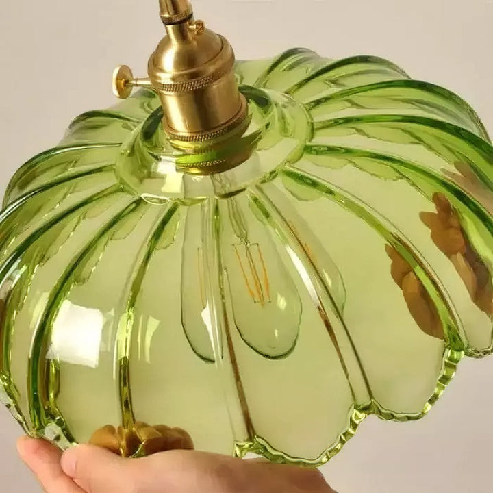 Lampa Wisząca z Kwiatowym Abażurem - Wiele Wariantów Kolorystycznych