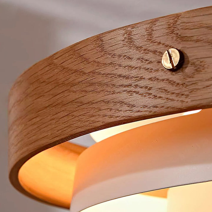 Lampa Wisząca z Poziomymi Pierścieniami - Nowoczesna