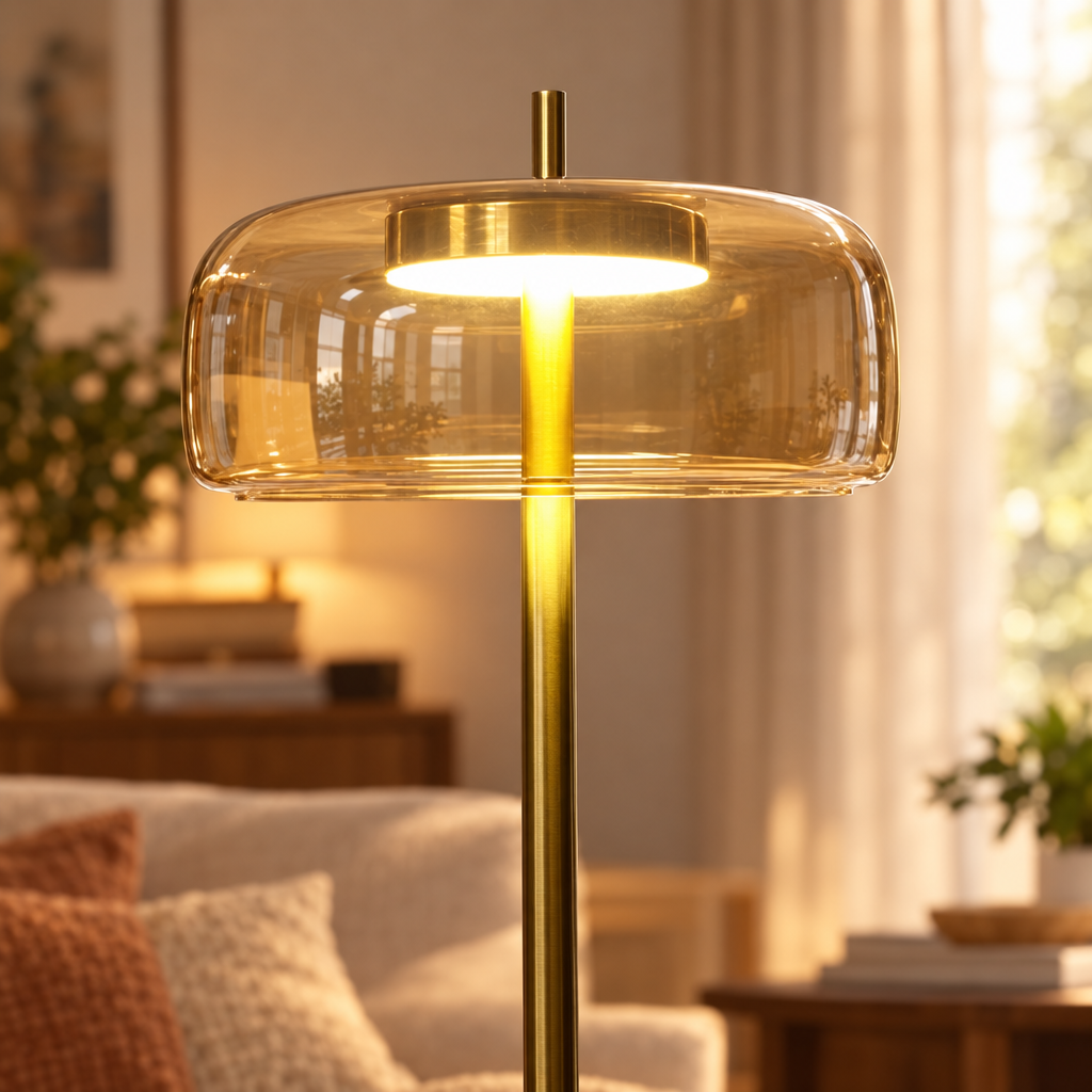 Podłogowa Lampa LED z Możliwością Ściemniania