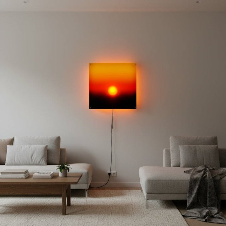 Ścienna lampa LED z funkcją zmiany kolorów