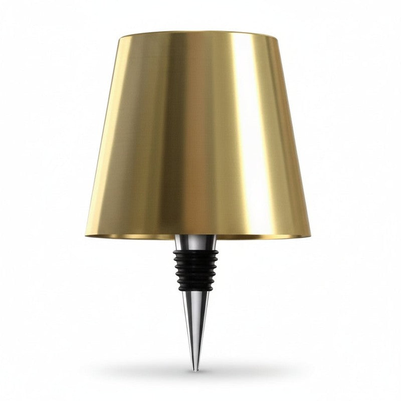 Stolowa lampa LED z funkcją przyciemniania - z korkiem do butelki